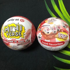 MGA Miniverse Target Food (2 pieces) not available in Japan TARGET MAKE IT MINI