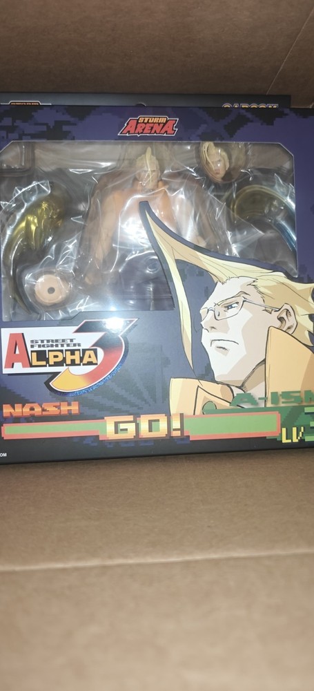 Storm Arena Street Fighter Alpha 3 Nash 1/12 Action Figure (Evo 2026)