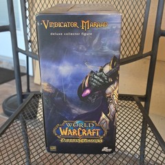 DC Unlimited Vindicator Maraad World of Warcraft Action Figure w/ Hammer Boxed