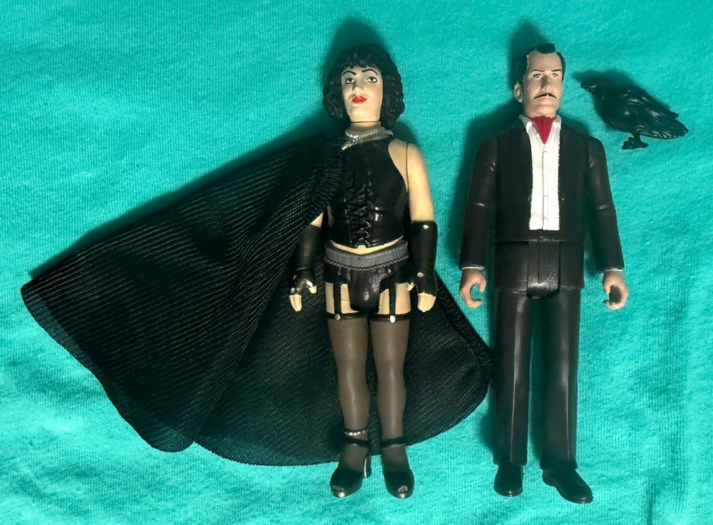 Rocky Horror Picture Show Dr. Frank-N-Furter and Vincent Price 3 3/4 Reaction