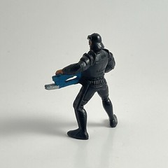 GUTS! Aikido Force Action Figure Toy VTG 1986 Mattel G.U.T.S. Soldier 3.5” C11