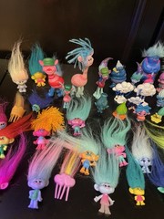 Hasbro DREAMWORKS Trolls Movie Band Collectible Dolls Assorted Lot Of 50
