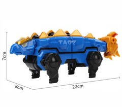 Dino Core Ultra D-Buster Tyranno Dinosaur Transform Robot Combiner 5 in 1 Figure