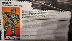 MINT – GI Joe STALKER v6 ARAH 100% Complete w/ File Card- Stars & Stripes – 1997