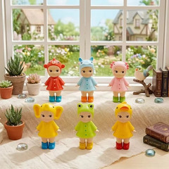 Rainy Day Blind Box Mystery Mini Figure Cute Collectible Designer Toy Random 1PC