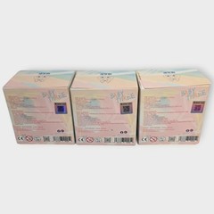 3x UCC Baby Three Petit Macaron Cute Bunny Head Authentic NEW Sealed RANDOM