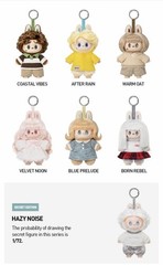 Authentic The Monsters Hair Salon Series Vinyl Pendant Blind Box 6pcs Set