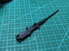 Custom kit turret weapon station for 1:18 BBI M1114 humvee unpainted