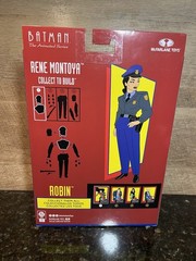 McFARLANE TOYS BATMAN THE ANIMATED SERIES TAS ROBIN RENE MONTOYA BAF WAVE!