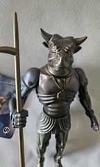X-Plus Ray Harryhausen Film Library #5 Minoton Figure 8″ W/Tag BROKEN staff