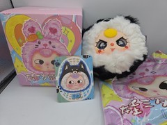Baby Three Take Me Out Shiba Plush Zipper Bag w/ Box & Card – Rare Eyes Crying