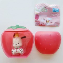 Japan BANDAI Sanrio Strawberry Toy Display Figure P5 Gashapon Capsule Figure New