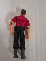 Maisto Adventure Wheels Action Figure 3.75” GI JOE KO Motorcycle Rider Red Vest