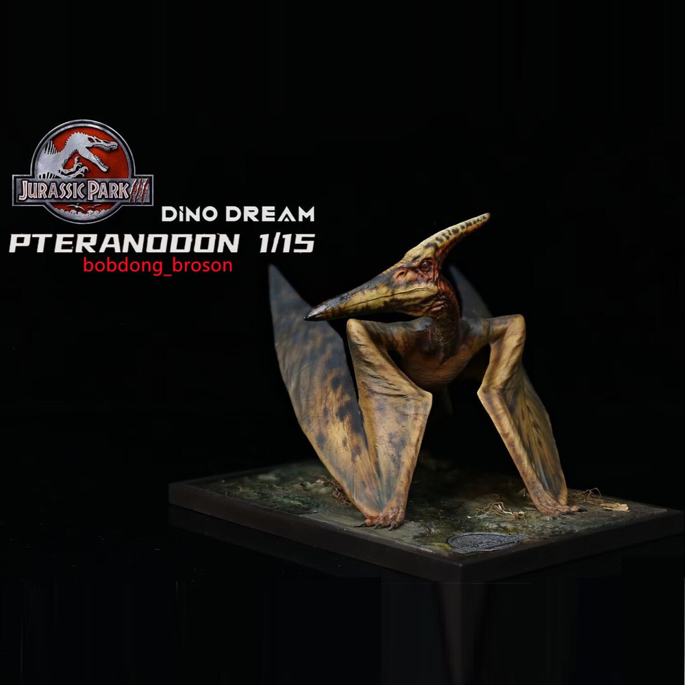 Dino Dream Jurassic Park Pteranoon 1/15 Resin L24.4CM Statue Figure