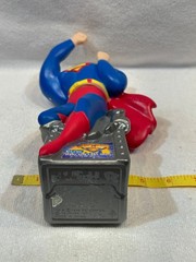 DC Comics Batman & Superman 10 oz Bubble Bath Bottles Kid Care 1990’s