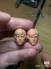 1:6 1:12 1:18 Luke Mark Hamill Head Sculpt For 12″ 6″ Male Action Figure Body