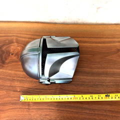 Star Wars Mandalorian Rubie’s Child Helmet +Darth Vader Sound Clip Figure lot