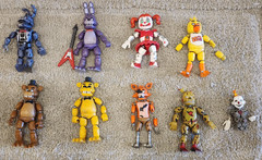 Funko Five Nights at Freddy’s Sister Action Figures Set of 8