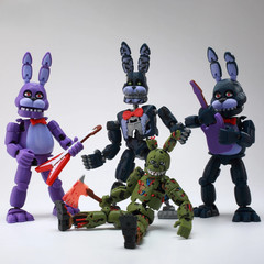 Horror Game FNAF Freddy Fazbear’s Action Figures Anime Collectible Model Toys…
