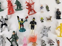 Large Lot of Misc. Vintage ‘Small Size’ 1990’s Action Figure Toys
