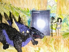 The First Gods STEGOSAURUS Lost World Creations PLA Figure With Trading Card