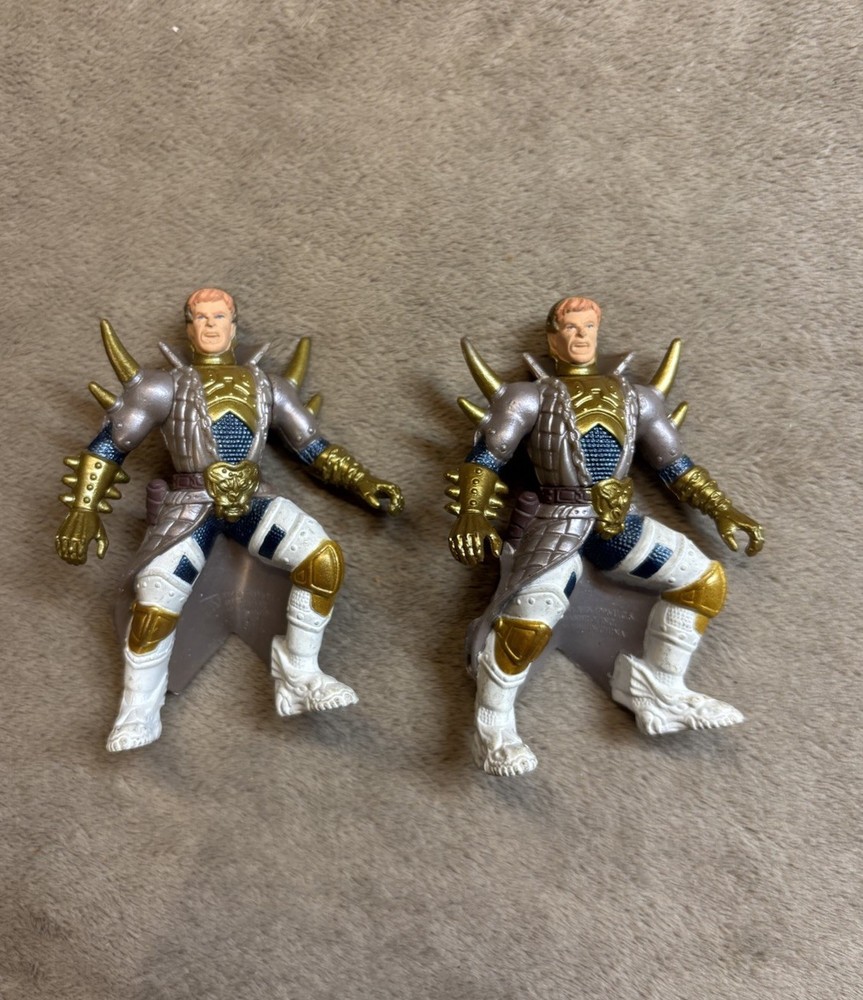 Lot Of 2 Vintage Action Figure King Einon Exclusive DragonHeart 1996 Hasbro 3.5″