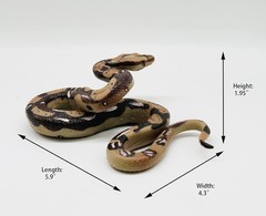 Durable Python Animal Figurine – Ideal Gift for Young Explorers & Halloween
