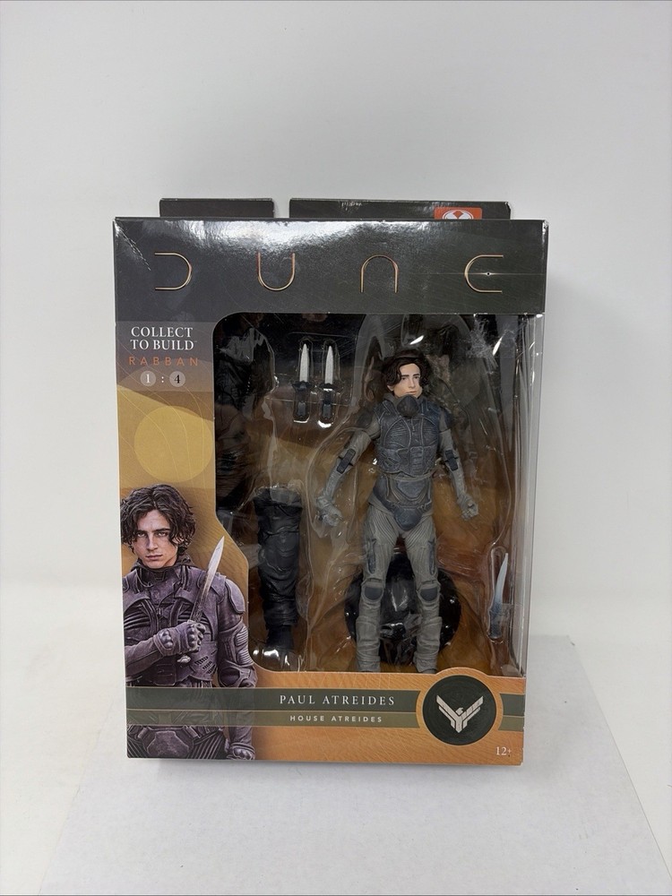 McFarlane Dune Part One Paul Atreides 7″ w/Rabban BAF Piece NEW Never Opened