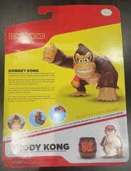 Jakks Pacific World of Nintendo Donkey Kong With Bananas 4″ Inch Figure – NEW