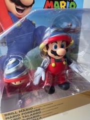 Drill Mario Action Figure Super Mario Jakks 2026
