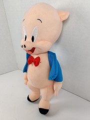 Looney Tunes Porky Pig Plush Toy Warner Bros 11″