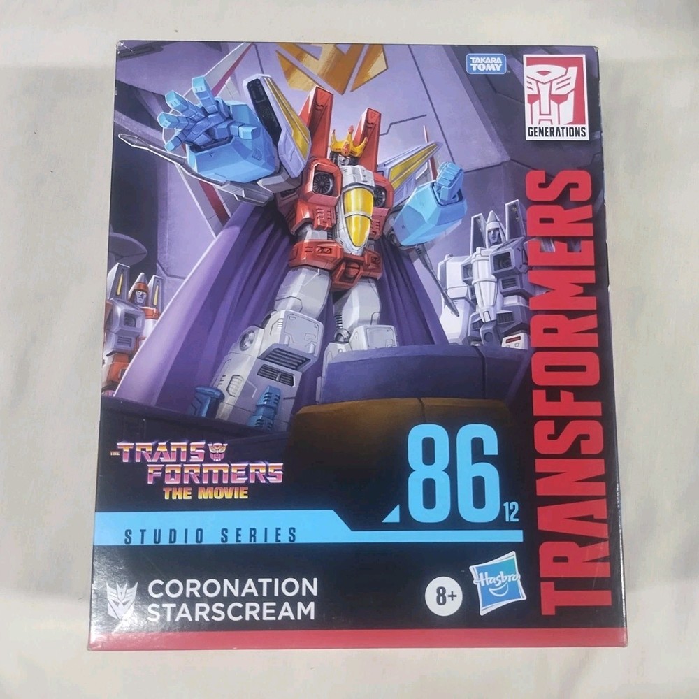 Transformers The Movie Studio Series 86-12 Coronation Starscream NEW SEALED