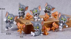 Tom & Jerry I Love Cheese Set of 12 PVC Action Figure Kids Toy Gift 3 inches