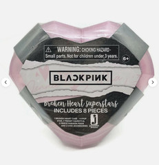BlackPink Broken Heart Superstars Mystery Pack Pink Case w/ White Wrap 8 Pieces