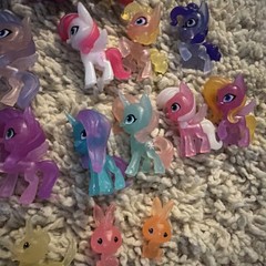 MLP My Little Pony Mini Figure Small 1” & 2″ Blind Bag Ponies Mixed Lot Of 24