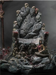 Nottaa Enveloped Yaomo Lion Ridge Cyan Lion Figure Blood Battle+Throne