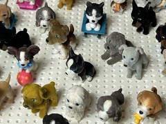 Puppy In My Pocket – Lot of 34 Fuzzy Felt Figures