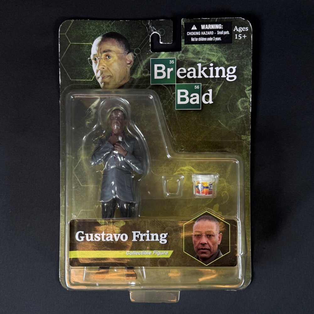 Breaking Bad Gustavo Fring With Bucket Of Chicken And Glasses 2013 MEZCOTOYZ