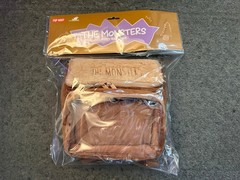 THE MONSTERS Fuzzy Backpack & Coffee Cup Birthday Exclusive 100% Authentic