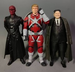 Donald Trump 1/12 head sculpt for custom figure shiped in 10 day ( painted )