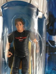 VARIANT AVATAR Jake Sully with wheelchair Harley Davidson figure 2009 Mattel