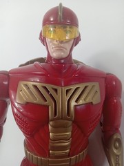 Tiger Electronics 1996 Turbo Man Action Figure W/ Jetpack -Jingle all the Way