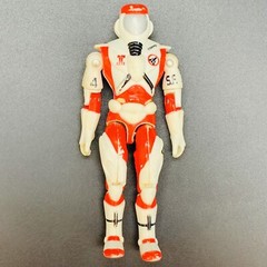 Vintage 1994 Lanard The Corps Star Force 3.75″ Action Figure Only Red White Used