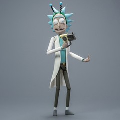 HIPLAY Fondjoy Morty Smith / Rick Sanchez 1/12 Scale Action Figure