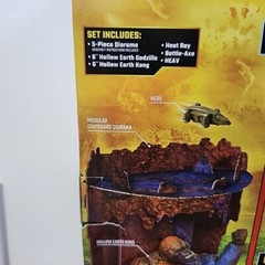 GODZILLA VS KONG Hollow Earth 6″ Figures + MonsterVerse Ion Dragon Scylla Lot 4