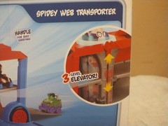 Marvel Spidey and his Amazing Friends Web Transporter One Size, Multicolor NEW
