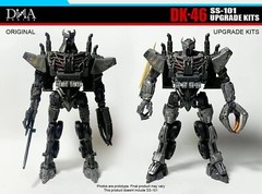 DNA DK-46 Upgrade Kit For Transformers Studio Series SS-101 Scourge With Bonus