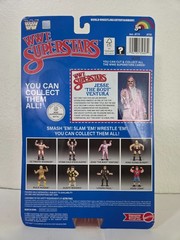 LJN WWE Superstars Jesse “The Body” Ventura Blue and Black Card 8″ Figure Set