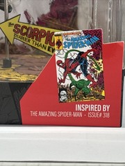 2026 McFarlane Toys Marvel The Amazing Spider-man Issue #318 Scorpion Gold Label