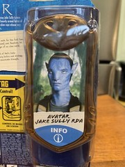 Avatar Webcam I-Tag Jake Sully RDA 2009 Mattel Detailed Figure Collectible Serie